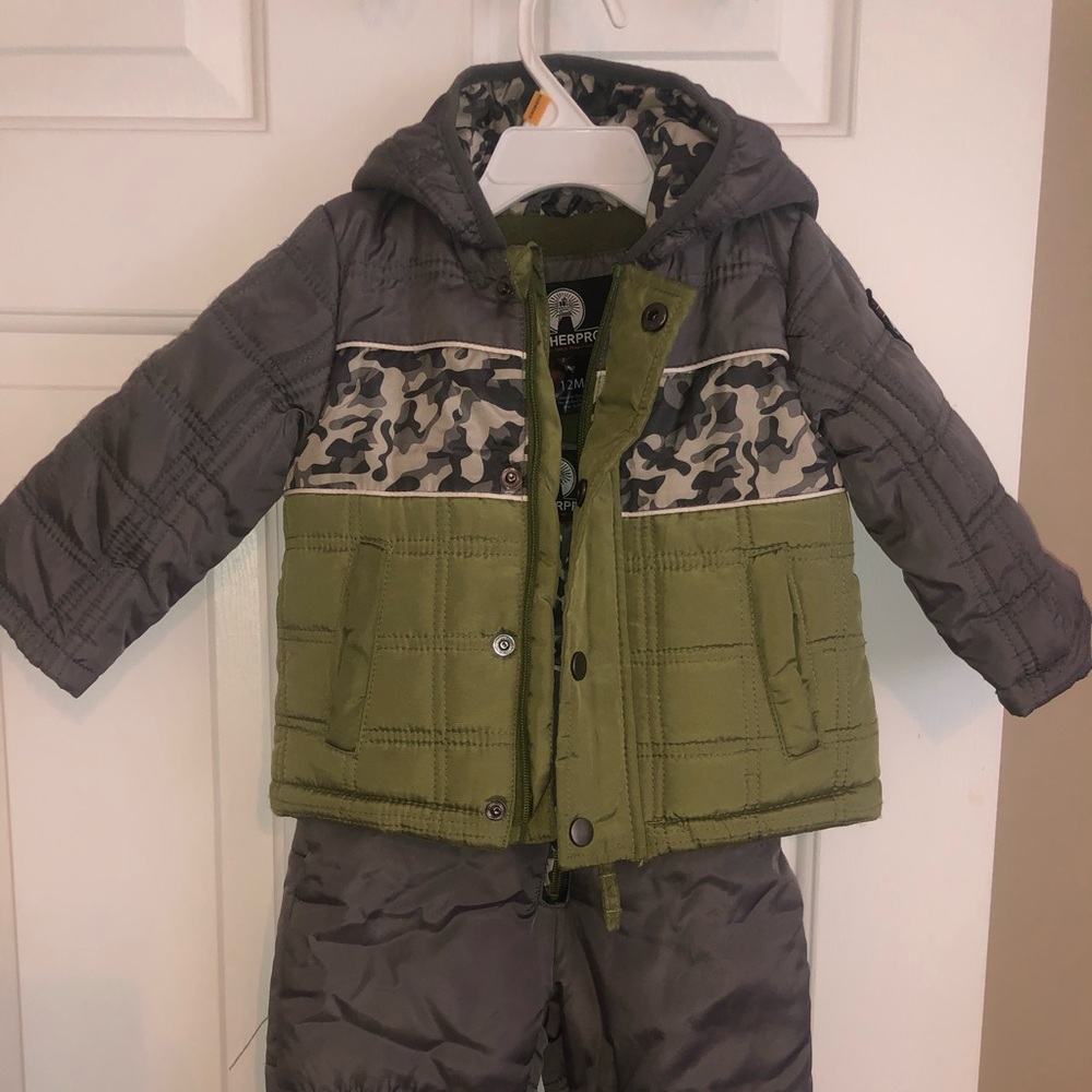 Weatherproof Boys Infant Ski Bib and Jacket